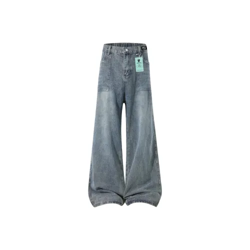 SAME FLOW Унисекс Джинсы