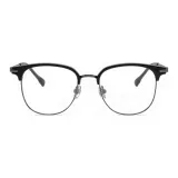 Черный металлик [0 Степень Смола Защита от синего света Линзы]