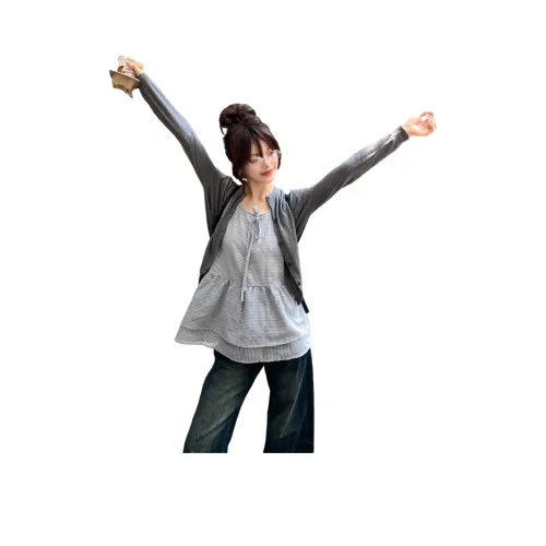 Xuzi studio Серый комплект Женские Повседневные костюмы