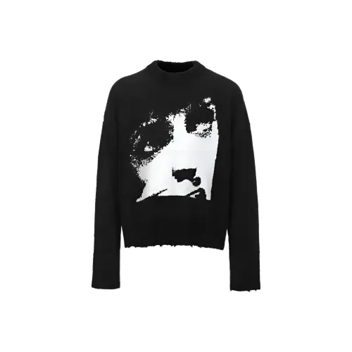 THE AIER Черный Унисекс Трикотаж