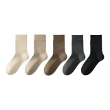 Бежевый + Хаки + Верблюжий + Темно-серый + Черный