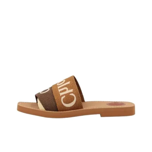 Chloe Слипоны Женские Коричневый