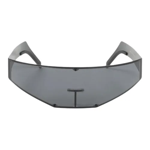 RICK OWENS совместный бренд RO Нерегулярная форма Солнцезащитные очки Мужской Черный