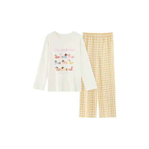 MADALLO Абрикос Женские Пижамные Комплекты