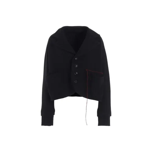 Yohji Yamamoto Y'S FW25 KNIT Комбинация Короткий Куртка Куртки Пальто Женские