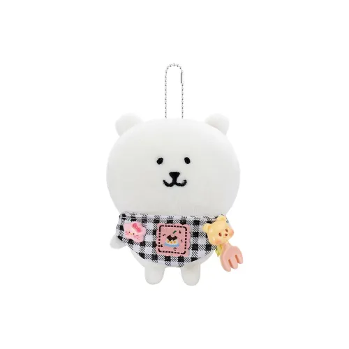 Дружба Joke Bear and Friends Collection Костюм Черный Белый Квадрат Медвежонок Ложка Кукла Украшение Плюшевый Брелок 10 см Высота