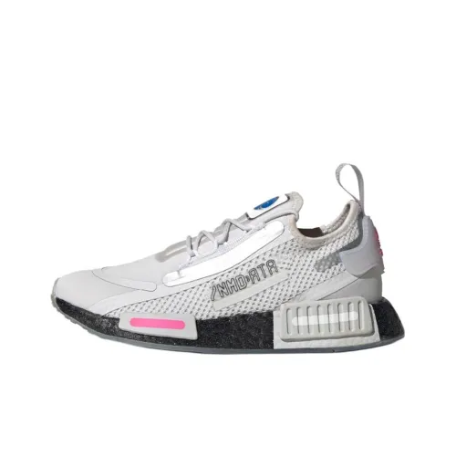 Adidas Originals NMD_R1 Spectoo J Дышащие Детские Лайфстайл Кроссовки Серый Черный Подростки