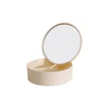 Круглый Бежевый