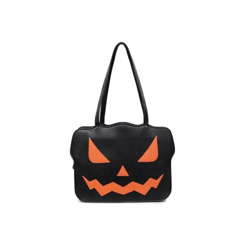 WRELS ПУ (полиуретан) Сумка Стандартная Черная Оранжевая