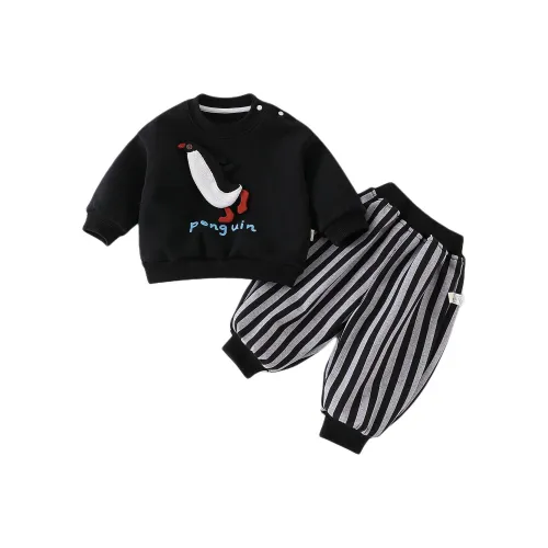 XiaoJinBu Black Baby Повседневная Спортивная Одежда