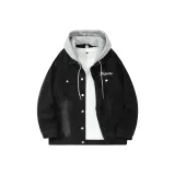 Чёрный (Серый капюшон)