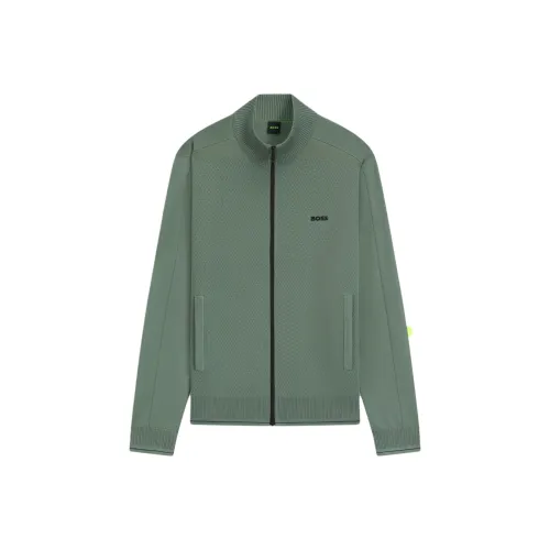 Hugo Boss Зеленый Мужской Трикотаж