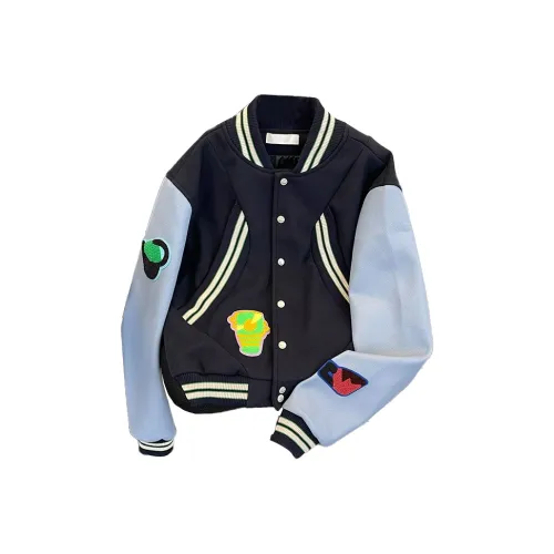 BLACK AT Бейсбольная куртка Унисекс