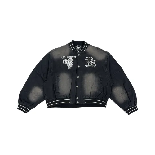 PGKZ Черный Унисекс Джинсовые куртки