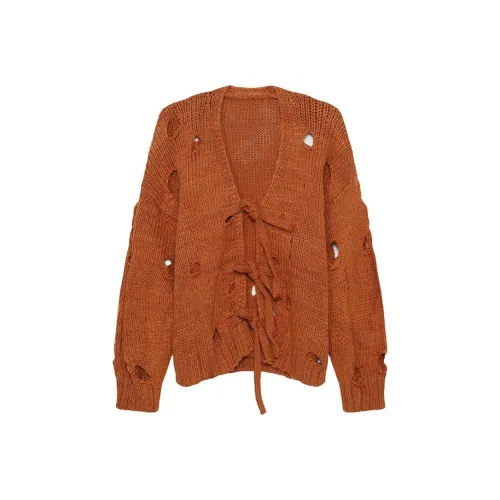 Incolore Апельсин Женская Трикотажная