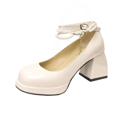 NX DOUGHNUT Грубый каблук Высокие каблуки Женские