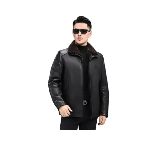 KAISER Натуральная кожа куртка унисекс