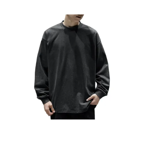 WOOD SOON 100% хлопок Круглый вырез Рубашка Мужская