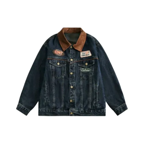 UPWARD LAB Blue Unisex Jackets UPWARD LAB Синий Унисекс Куртки