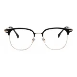 Черный, светло-золотой, [0 степень], смола, защита от синего света, линзы