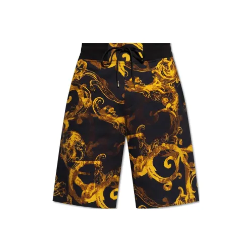 VERSACE JEANS SS24 Повседневные шорты Мужской Золото