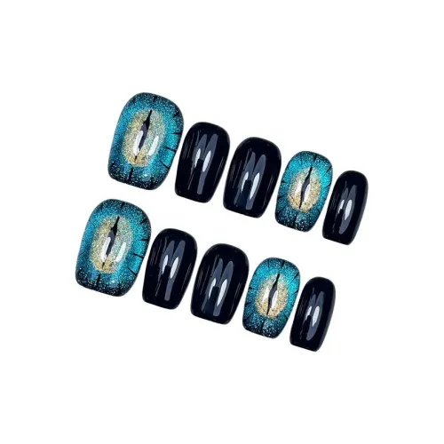 FINGERBOOK MBTI Personality Collection Ночной Сова Короткий Квадратный Овал Черный Jump Цвет