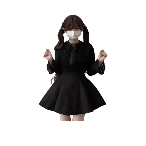 ZVJH Длинное платье с длинными рукавами женское