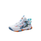 Белый и оранжевый