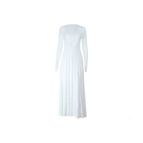 KYKW Длинное платье с длинными рукавами женское