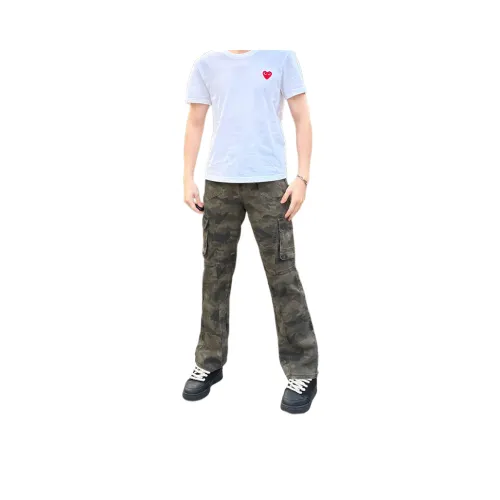 BAOMIKA Камуфляж Унисекс Джинсы