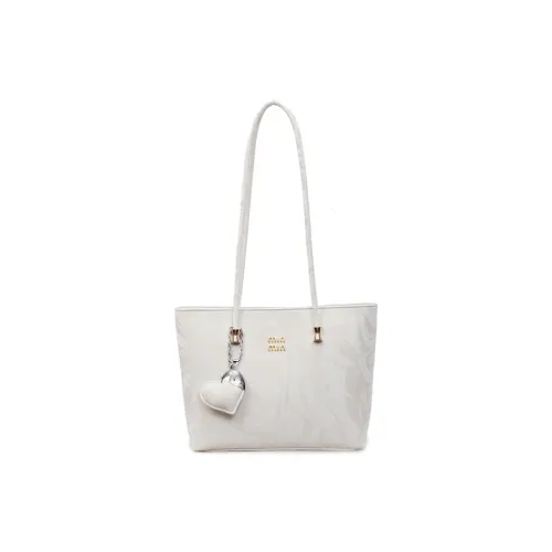 ResNonverba ПУ (полиуретан) Сумка для покупок Стандартная Женская Белая Серебряная Серый Черная