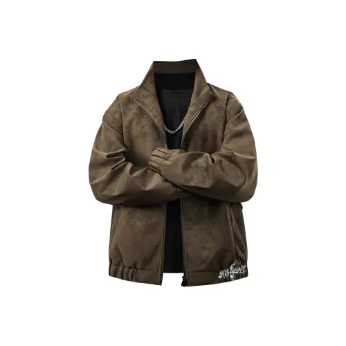 JINPX OFFICIAL Кожа Куртка Унисекс