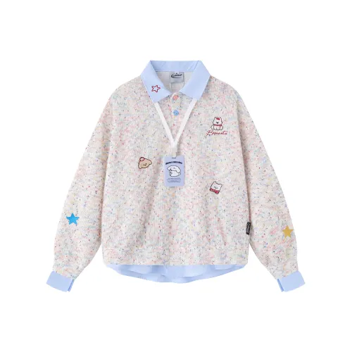 WAYHWEI Мультяшный свитшот женский