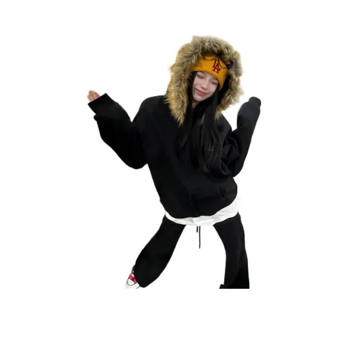 MUCCHIC Черные Женские Свитшоты