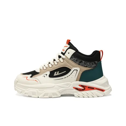 Warrior визуально увеличивает рост устойчивый к истиранию легкий высокий топ кроссовки с толстой подошвой мужские