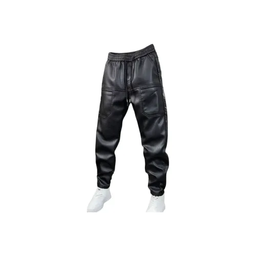 CAT'S PAW Унисекс Кожаные Штаны