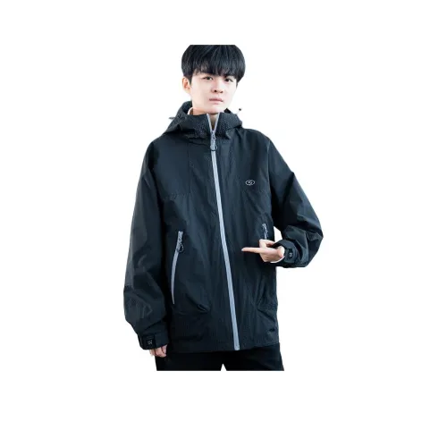 ANISAN Весенний и Осенний Куртка Съемный 3 в 1 Пальто Мужской