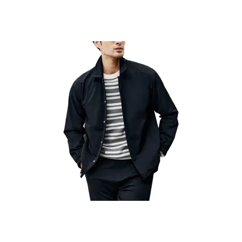 St. H Темно-синие мужские куртки