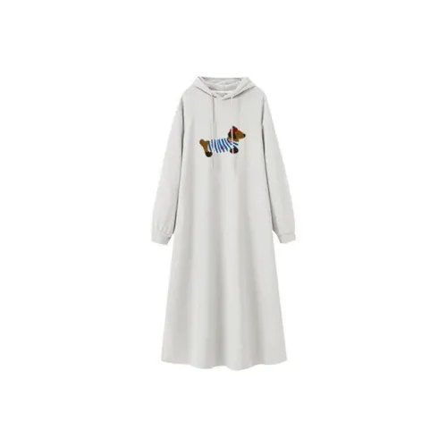 COVT Длинное платье с длинными рукавами женское