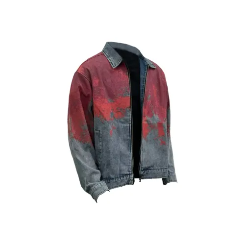 SAGP Синий Унисекс Джинсовые куртки