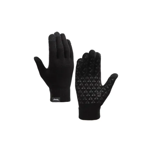 JEEP Утолщенные вязаные перчатки для мужчин