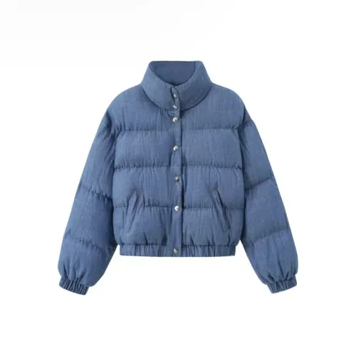 DOSOHEB Синий Женские пуховики