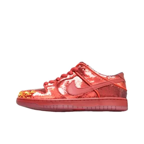 Волшебник страны Оз x Nike Dunk SB Slip Resistant Abrasion Resistant Low Top Скейтборд Кроссовки Унисекс Красный