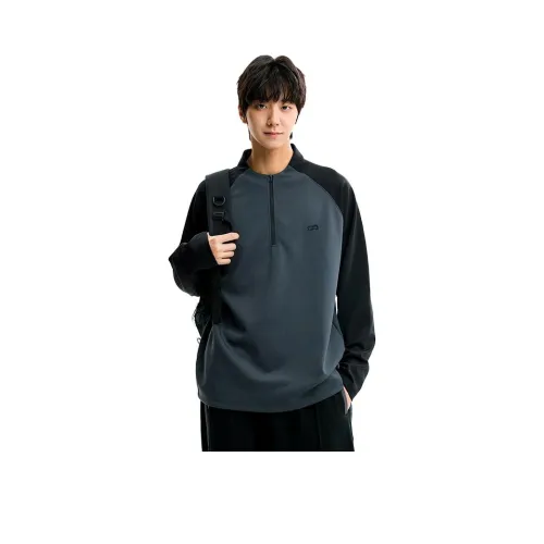 ZENGZHI Свитшот Свободный крой Прямой крой Унисекс