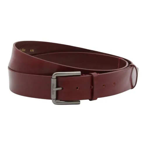 MaxMara Телячья кожа Кожаные ремни Женские Красный