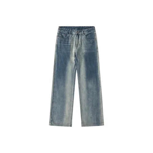 ALPINE PRO Градиент Синий Унисекс Джинсы