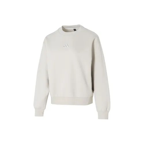 Adidas Экрю Женские Свитшоты