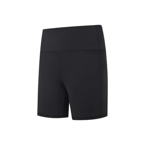 XTEP Глубокий Черный Женские Беговые Шорты