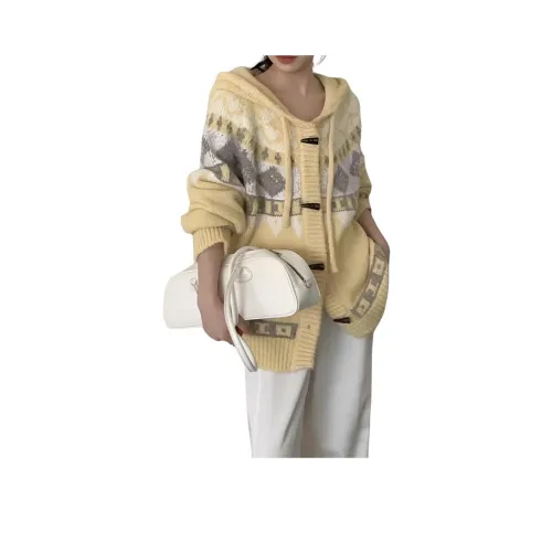 HAPG Женский Трикотаж Желтый