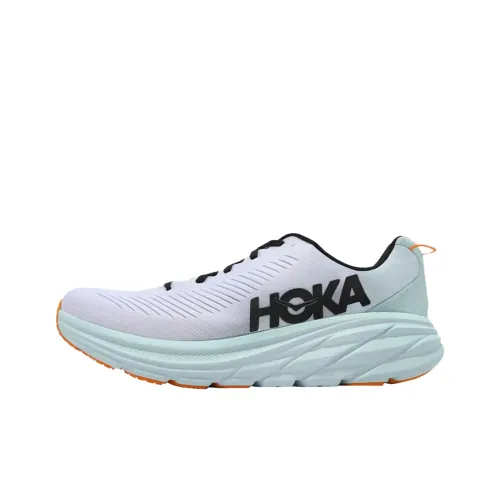 HOKA ONE ONE Rincon 3 Беговые кроссовки Мужские Белые Зеленые